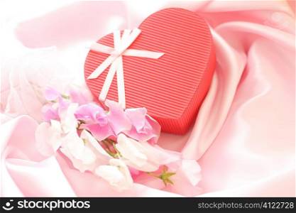 Valentine heart present
