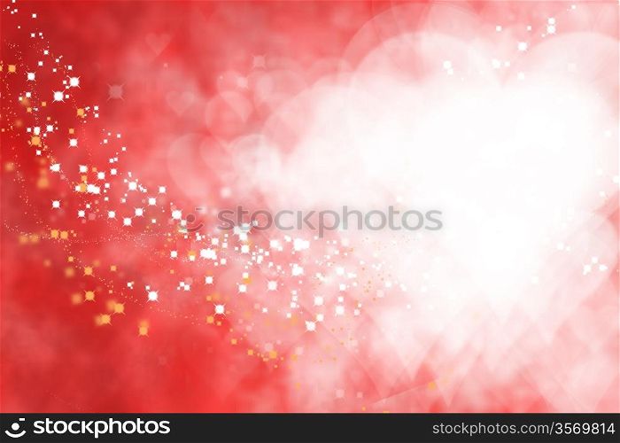 Valentine Hearts Abstract Pink Background. St.Valentine&rsquo;s Day Wallpaper. Heart Holiday