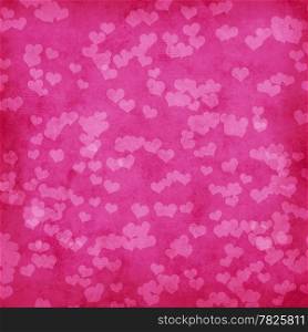Valentine&rsquo;s day background with hearts