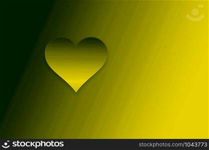 Valentine&rsquo;s Day colorful Background with red Heart Shape as Love concept