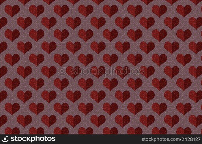 Valentine’s Day template with heartsfor banners, inviations, advertisements, cards.