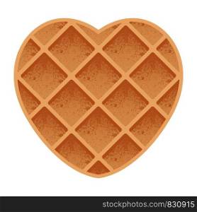 Valentines Day. Heart shaped waffles. Sweet pastry. Valentines Day. Heart shaped waffles. Sweet pastry.