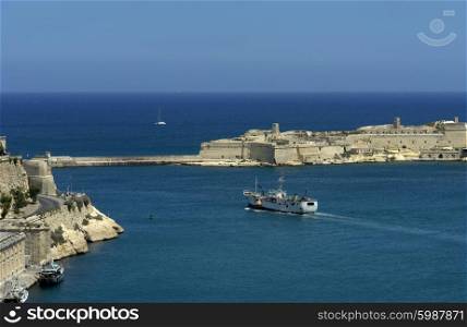 Valetta harbor view, Capital of Malta island