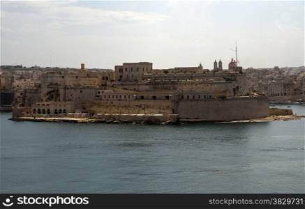 Valetta harbour the main city of malta