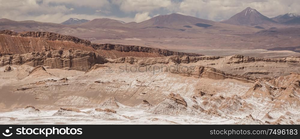 Valle de la Luna (Moon Valley) close to San Pedro de Atacama, Chile