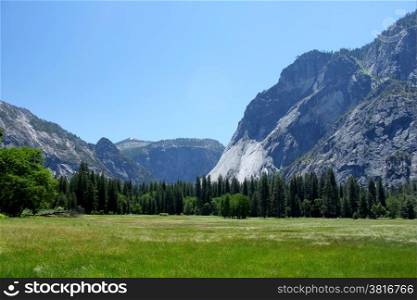 Valley within the Yosemite National Park in California.