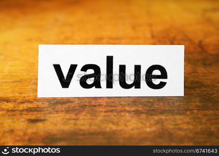 Value