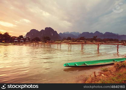 Vang Vieng in Laos