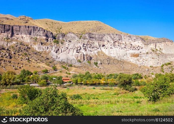 Vardzia is a cave monastery site located near Aspindza, Georgia. It is a very popular tourist destination in Georgia.