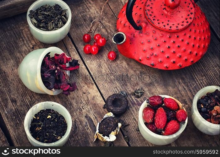 Varieties of tea