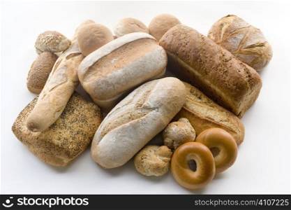 Variety of Bread Products