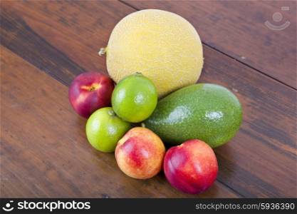 variety of fruits at the kitchen