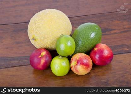 variety of fruits at the kitchen