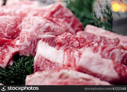 Variety of meat