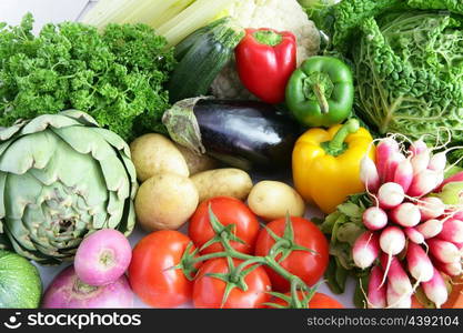 Variety of vegetables