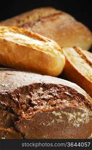 Various bread background