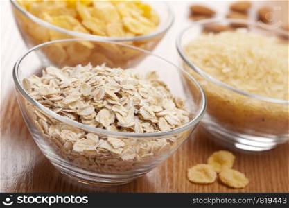various cereals