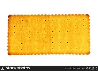 Various cookies isolated on the white background