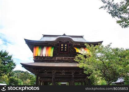 Various temples and shrine in Kamakura, Tokyo, Japan.