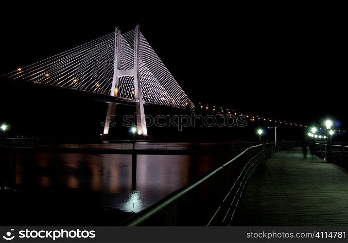 Vasco da Gama Bridge, Lisbon, Portugal