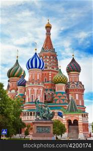 Vasily Blazhennogo&acute;s cathedral(St Basil&acute;s Cathedral) . Moscow. Russia.