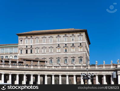 Vatican. The area before St. Peter&rsquo;s Cathedral