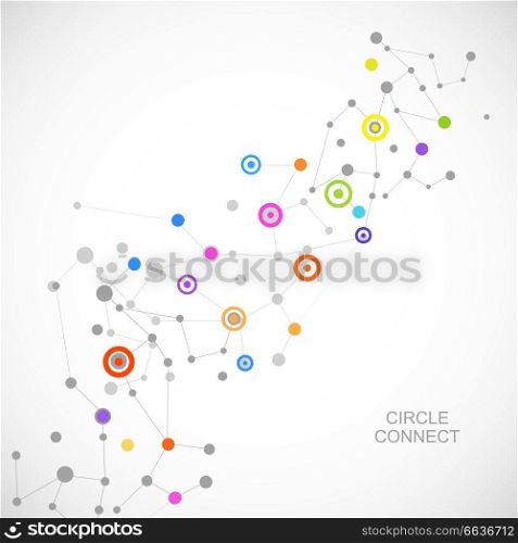 Vector background network and connection.. Vector background network and connection