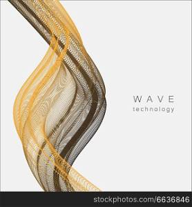 Vector background with waves, color line or smoke. Texture background abstract design for cover, card, template.. Vector background with waves, color line or smoke. Texture background abstract design for cover, card, template