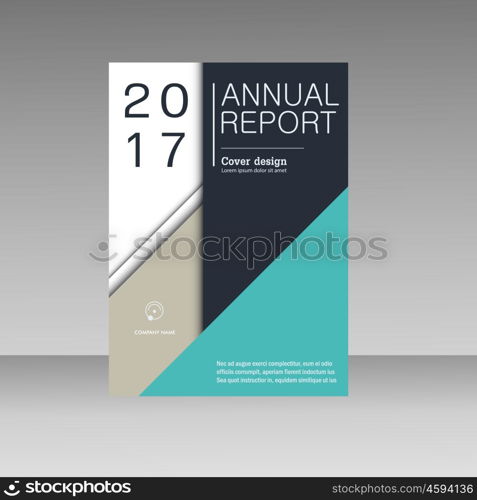 Vector brochure design template. Vector brochure design template.