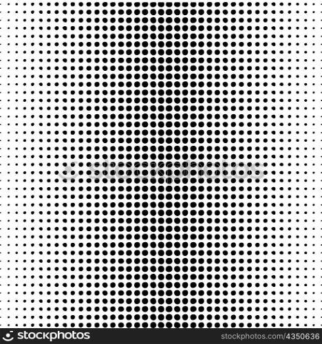 vector dots pattern on a white