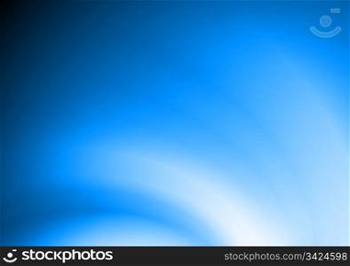 Vector illustration of beautiful blue abstraction