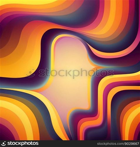Vector illustration of colorful abstract background with red and orange lines. Abstract background