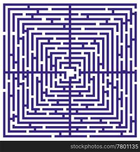 Vector maze. Vector maze