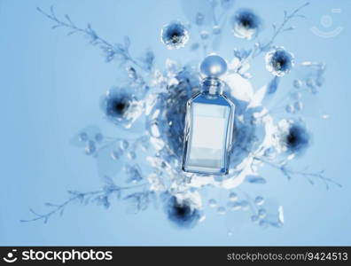 vector perfume haute couture illustration beauty stylish liquid aromatherapy perfume cosmetic