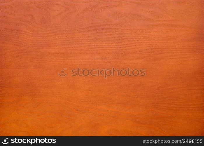 Veener wood texture background surface bright cherry colored