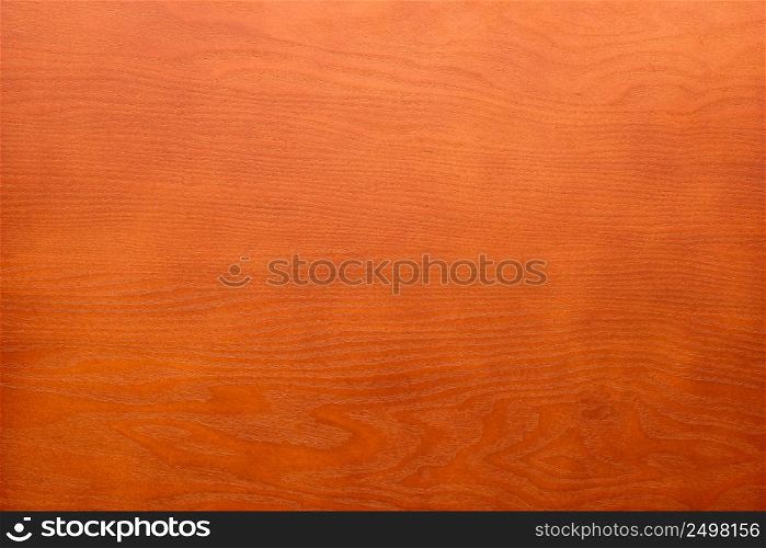 Veener wood texture background surface bright flat cherry colored