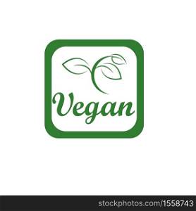 Vegan-icon.-Abstract-leaf-set-isolated-on-white-background