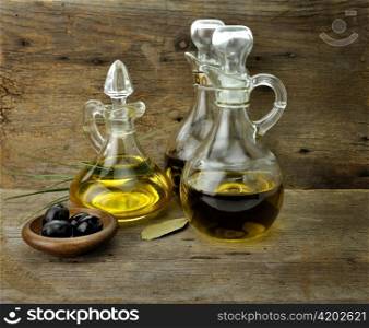 Vegetable And Olive Oil With Balsamic Vinegar