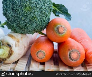 Vegetable Selection Representing Prepare Food And Recipe