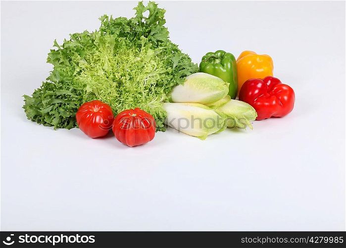 vegetables isolated
