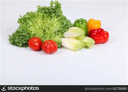 vegetables isolated