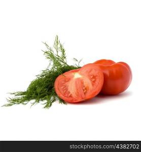 vegetables isolated on white background