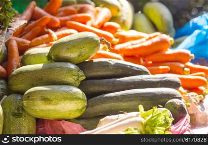 Vegetables on market