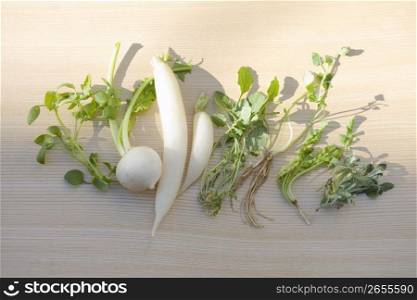 Vegetables (seven herbs)
