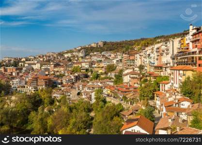 Veliko Tarnovo in a beautiful summer day, Bulgaria