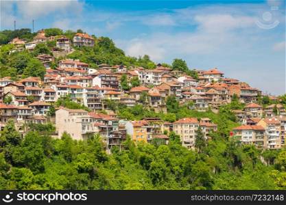 Veliko Tarnovo in a beautiful summer day, Bulgaria