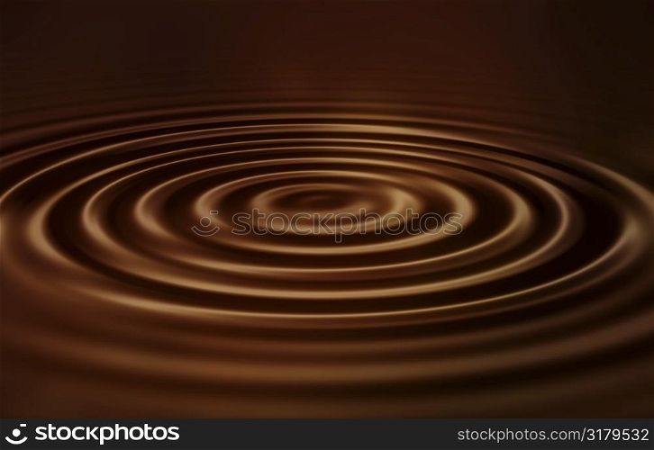Velvet chocolate ripples