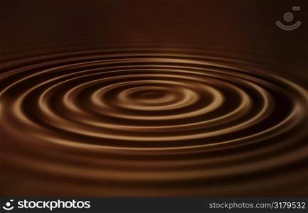 Velvet chocolate ripples
