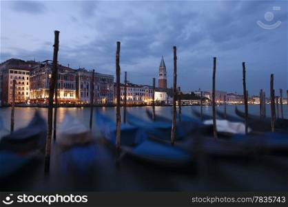 Venice at night, Italy
