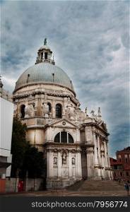 Venice city italy Basilica of Saint Mary of Health landmark architecture
